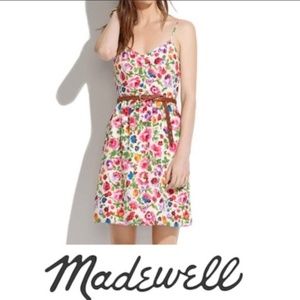 Madewell Silk Mini Cami Dress